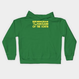 Birmingham The Portland of the South Kids Hoodie